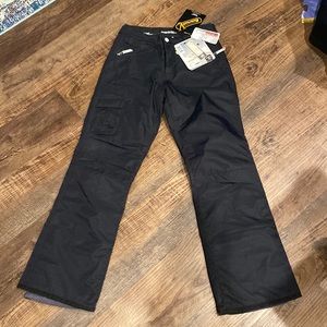 Orage black ski pants